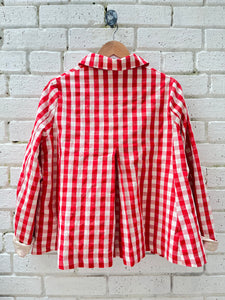 Giacca Smilla Gingham Jacket - Red