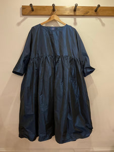 Taffeta Helga Dress - Blue