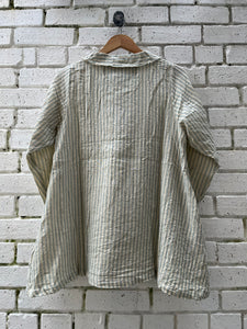 Camila Stripe Shirt - Blue