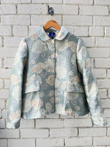 Giacca Smilla Brocade Jacket - Aqua Gold