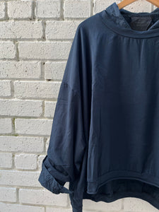 Handcare Oversized Jersey Top - Strömung