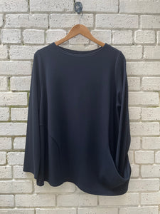 11440 Jersey One Pocket Top - Navy