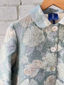Giacca Smilla Brocade Jacket - Aqua Gold