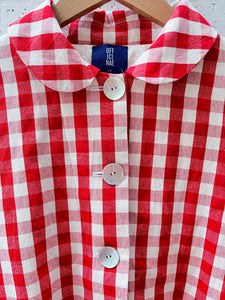 Giacca Smilla Gingham Jacket - Red