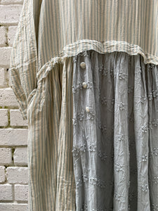 Adriana Stripe Dress - Blue