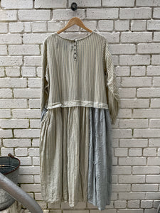 Adriana Stripe Dress - Blue