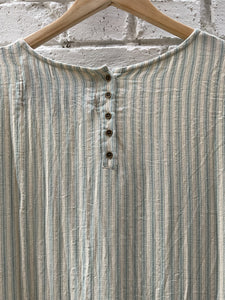 Adriana Stripe Dress - Blue
