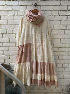 Rosemary Multi Fabric Dress