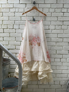 Lea Strappy Camisole - Fleurs