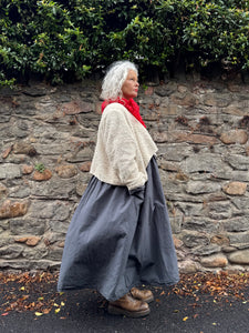Vanneer Crunchy Cotton Gathered Dress - Satt