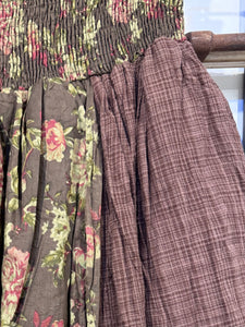 Lael Tiered Linen Skirt - Bois De Rose