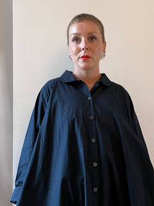 Saagerat A-Line Cotton Shirt - Strömung