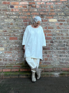 Provokateu Hemp & Cotton Tunic - Schnee