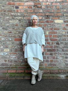 Provokateu Hemp & Cotton Tunic - Schnee