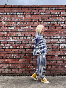 Giacca Smilla Gingham Jacket - Blue