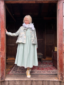 Giacca Smilla Brocade Jacket - Aqua Gold