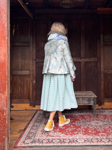 Giacca Smilla Brocade Jacket - Aqua Gold