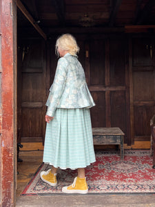 Giacca Smilla Brocade Jacket - Aqua Gold