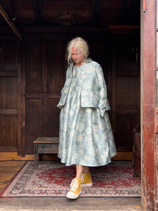Giacca Smilla Brocade Jacket - Aqua Gold