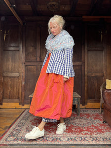 Giacca Smilla Gingham Jacket - Blue