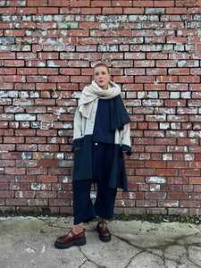 Super Soft Sweatshirt Top - Navy