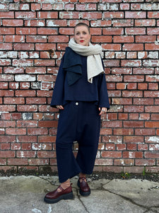 Super Soft Sweatshirt Top - Navy