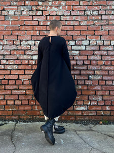 Super Soft Sweatshirt Tunic - Black