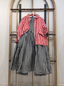 Giacca Smilla Gingham Jacket - Red
