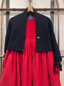 Abito Debora Corduroy Dress - Red
