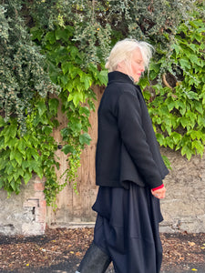 Giacca Flow Limited Edition Waffle Flared Jacket - Black