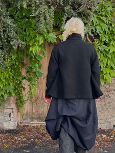 Giacca Flow Limited Edition Waffle Flared Jacket - Black