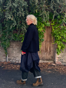 Giacca Flow Limited Edition Waffle Flared Jacket - Black
