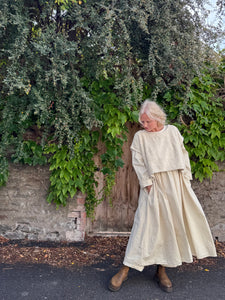 Vanneer Crunchy Cotton Gathered Dress - Gefühl