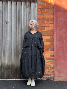 Besenieise Spot Embroidered Jacket - Kaviar