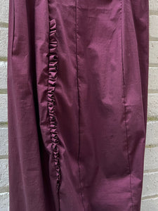 319 0914 Stretch Pencil Dress - Ruby