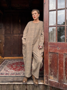 Myrtille Check Jumpsuit